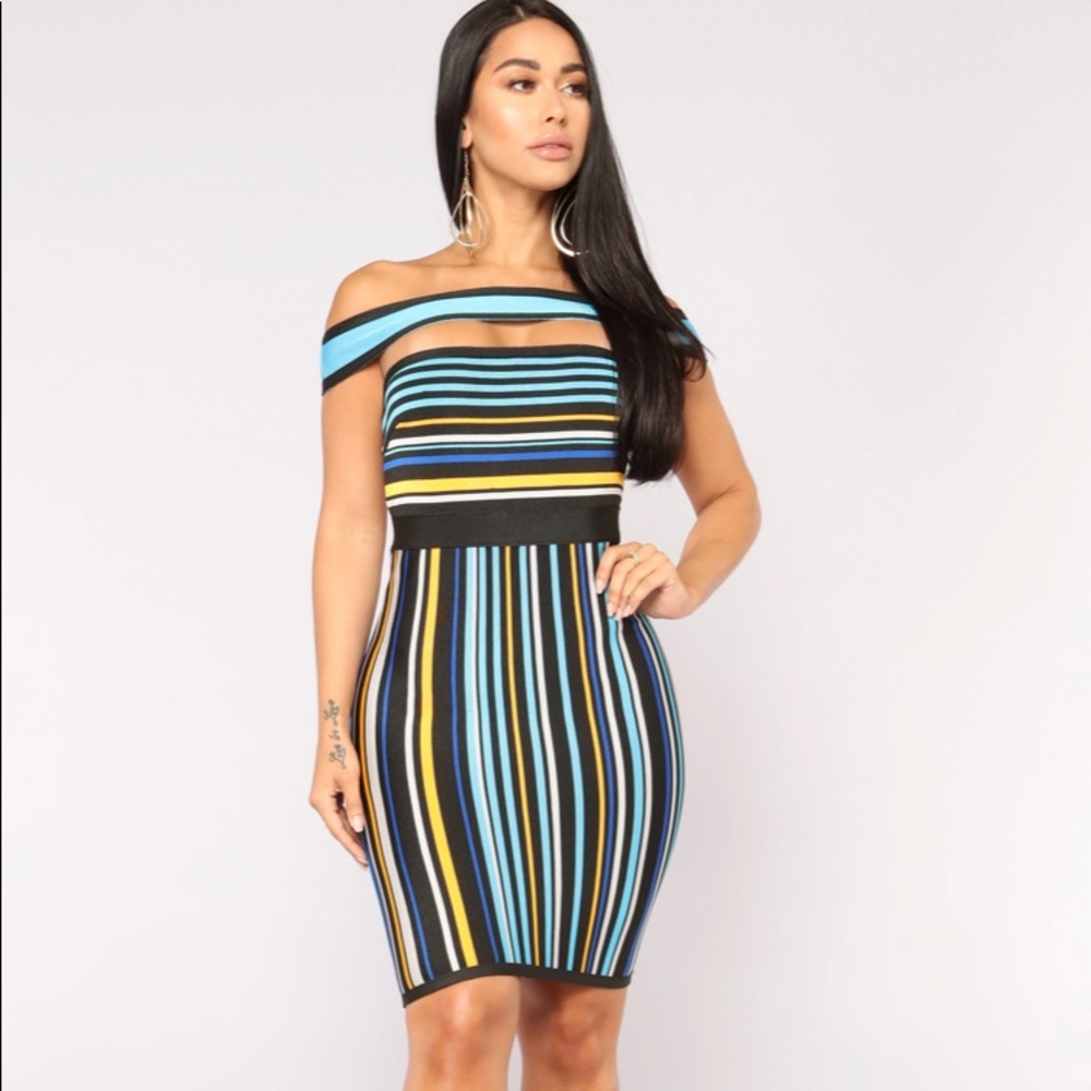 Lively bandage dress